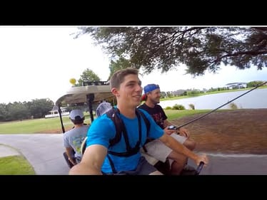 Bass Fishing From A Golf Cart? -- iCast Day 3
