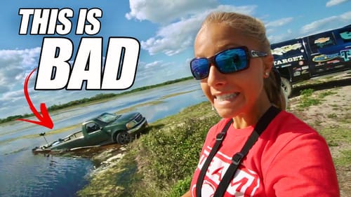 I Launched the TRUCK in the LAKE - THIS IS BAD!