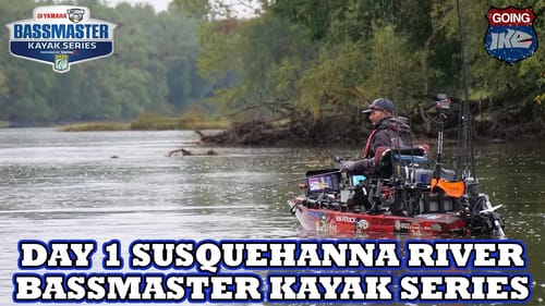 River Mayhem!!! Bassmaster Kayak Series Day 1 | Susquehanna River
