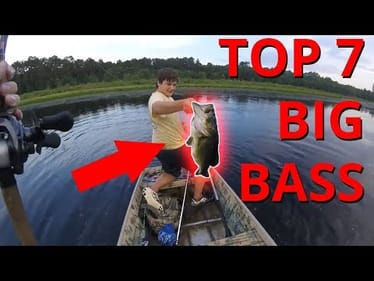Top 7 Trophy Bass of 2017