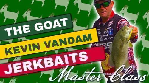 KVD Jerkbait Bass Fishing Master Class - Kevin VanDam