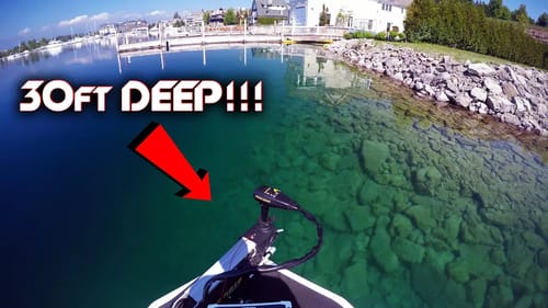 Bass Fishing CRYSTAL CLEAR Water