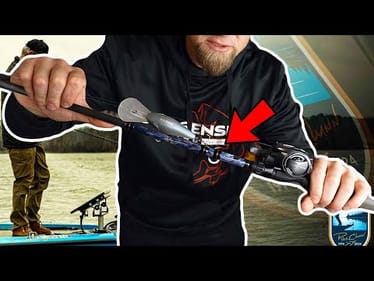 Bassmaster Legend Pro Creates the COOLEST Custom Fishing Rod I've Ever Seen!
