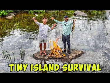 2v2 TINY Island SURVIVAL CHALLENGE!