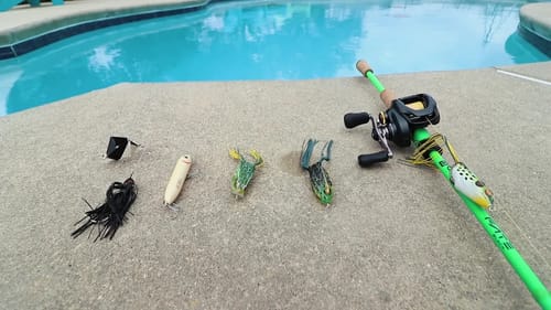 What do TOP WATER LURES look like from UNDER WATER?