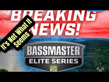 Bassmaster Announces No Entry Fees For Elite Anglers…But It AIN’T What It Seems…