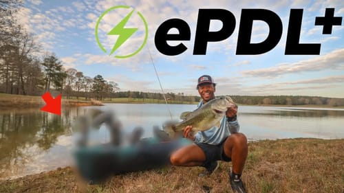 FIRST Fishing Trip on A New  Kayak (Old Town ePDL+ Walkthrough)