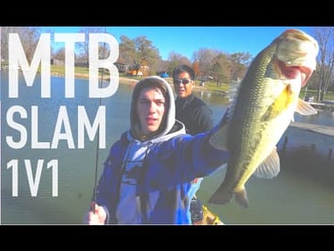1v1 Bass Tournament ft. 1Rod1ReelFishing -- MTB Slam Edition