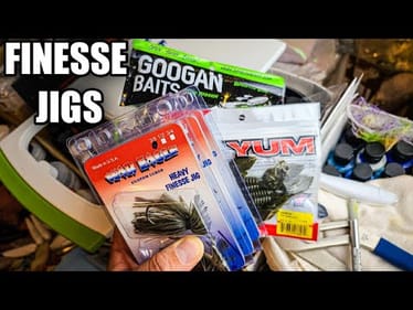 Bank Fishing with Finesse Jigs (TRY THESE!)