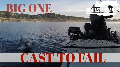 Cast to Fail Giant Bass on the Hobie Kayak