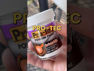 This Powder Paint for Customizing Terminal Tackle Is Awesome! #fishing