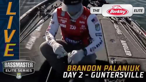 Palaniuk gets started on Guntersville (Day 2 action)