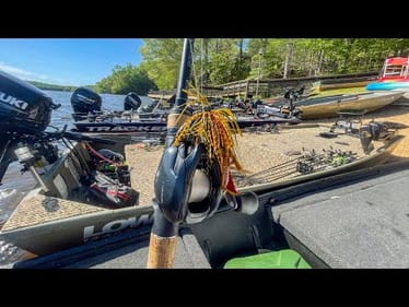 Catching Fish SHALLOW! Spring Bass Fishing || Jon Boat Tournament