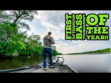 Fishing the FIRST Afternoon BASS TOURNAMENT Of the YEAR!! || Tournaments are BACK!!
