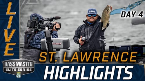 Highlights: Day 4 Bassmaster action at the St. Lawrence River