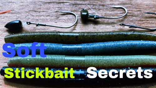 Soft Stickbaits...My Secret Rigging Modifications/ Color Selection System