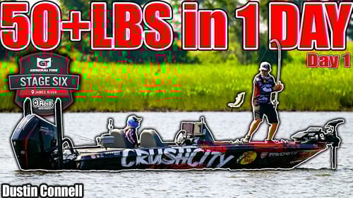 HIGH WEIGHTS and HIGH HEAT - MLF Stage 6 James River - Day 1