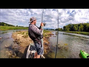FISHING TINY RIVER  ||COULDN'T FIND THE ONES I NEEDED||