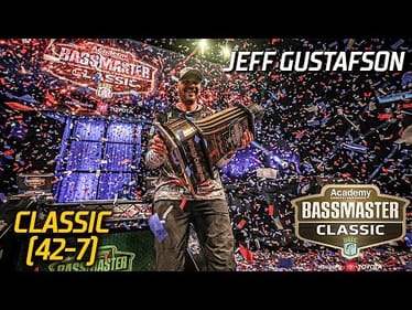 Jeff Gustafson wins the 2023 Bassmaster Classic in Knoxville, TN