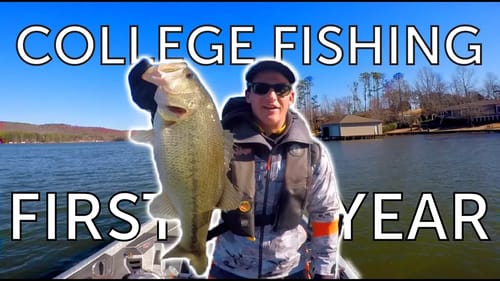 My First Year of College Fishing