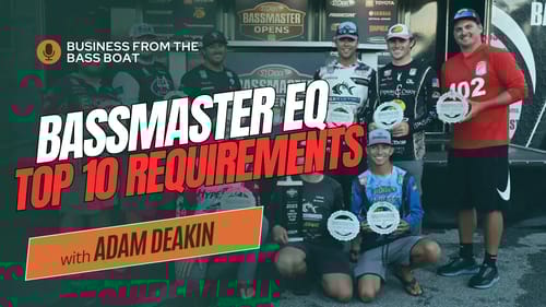 What Does it take to be TOP 10 in the Bassmaster EQs?