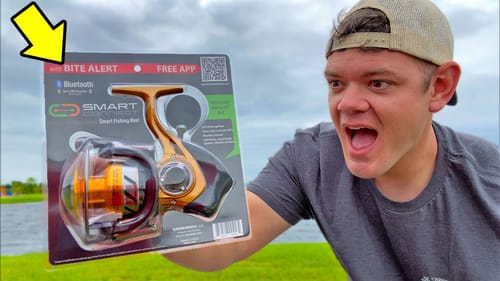 World's First BLUETOOTH Fishing Reel!