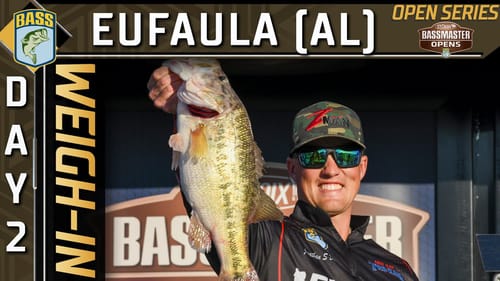 Weigh-in: Day 2 at Lake Eufaula  (2023 Bassmaster OPENS)