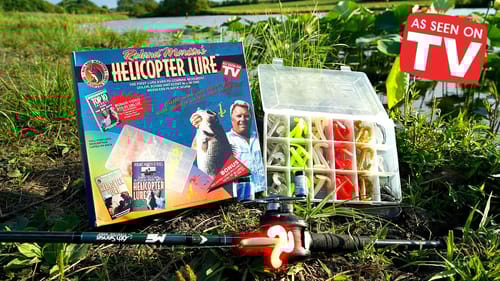 Bass Fishing w/ the HELICOPTER LURE!!! (ACTUALLY WORKED) -As Seen on TV Fishing Challenge