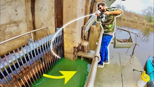 STRANGE MONSTER FISH FOUND inside NUCLEAR POWER PLANT!! (INSANE)