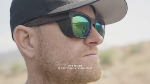 Swimbait Underground X Electric Eyewear JJF12 Green Polar Pro