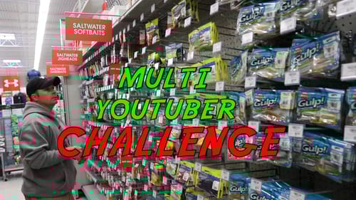 CRAZY SALT WATER LURE CHALLENGE w/ YOUTUBER COLLABORATION!!!