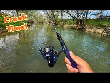 First Real Creek Wade of the Year!!
