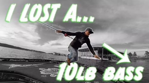 I LOST A 10lb BASS While Fishing... (VLOG)