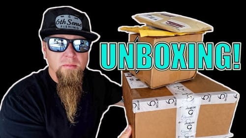 UNBOXING!!! HARD BAITS, 6th SENSE BAIT BAGS, & GIFTS!!!