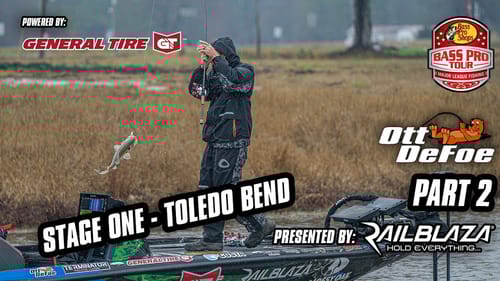 In the Boat | Stage 1 Toledo Bend |​⁠ presented by ​⁠@RAILBLAZA | Part 2