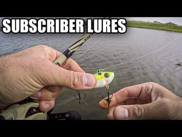 Subscriber Lures Fishing Challenge (IMPROBABLE!?)