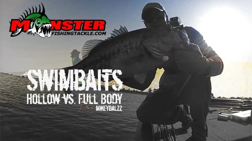 Swimbaits: Hollow Body VS Full Body