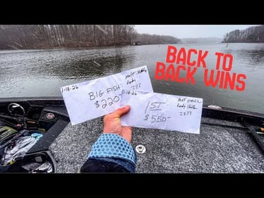 We did it again with a GIANT Bag & BIG FISH || Lake Anna Winter Series Week 11