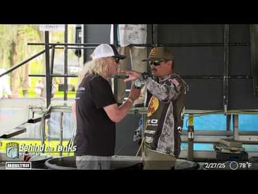 2025 Bassmaster Elite at Lake Okeechobee Moultrie Behind the Tanks 2/27