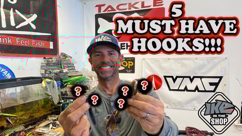 Hook Selection Secrets: The 5 Must-Have Hooks for Dominating Bass Fishing
