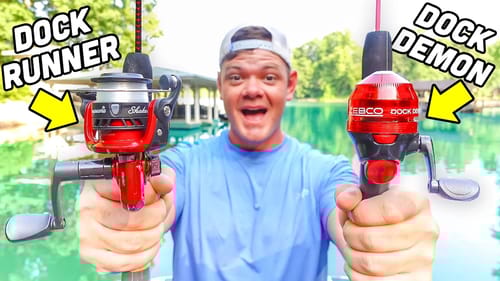 Dock Demon vs Dock Runner! (1v1 Fishing Challenge)