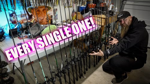 Every Rod & Reel I Own For 40k