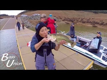 FAT Large Mouth Bass Caught On Lake Oroville During Oroville Bass Masters Club Tournament In January