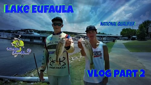 Lake Eufaula Tournament Vlog #8 Part 2 ( B.A.S.S National Qualifier )