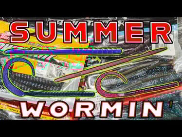 Big Worms For Summer Bass Fishing! (Best Rigs And How To Fish Them)
