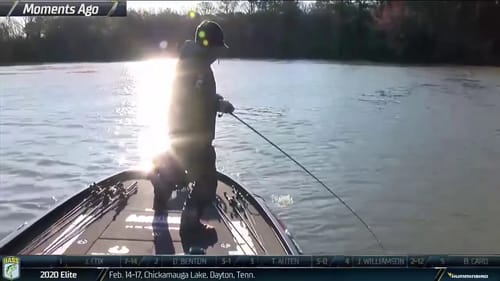 Stetson Blaylock starts fast on Day 1 at Bassmaster Classic