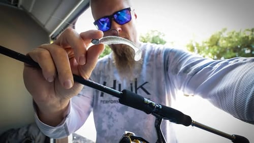 Tiny Swimbait Gets BIG BASS to EAT | Fishing Deep Water in HOT SUMMER