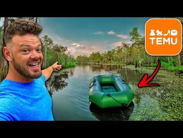 We Bought & Tried a TEMU Fishing Boat!