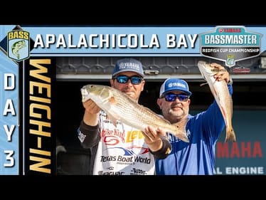 Day 3 weigh-in at 2024 Bassmaster Redfish Cup on the Apalachicola Bay