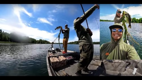 On The Water With the Llama, Seth Feider!  Flipping Milfoil